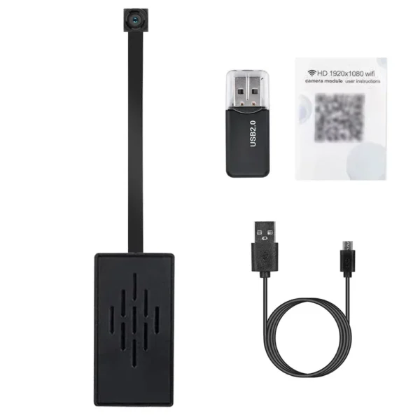 S5a3d2c95d26247959bfdc86787f7b9b8f.webp Mini Camera 1080P HD WiFi Camcorder DIY Portable Wireless Module Video Recorder Motion Detection P2P Camera Support Remote View