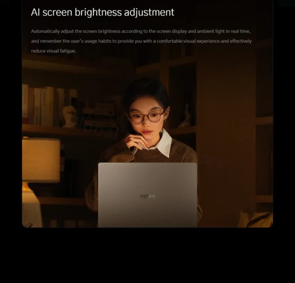 S5a816a1a969c4aa48373fce0ab141070b.webp 2025 Xiaomi Redmi Book Pro 16 Laptop Intel Core Ultra 7 255H/Ultra 5 225H 32G DDR5+ 1T SSD 3.1K 165Hz Office Ultrabook Notebook