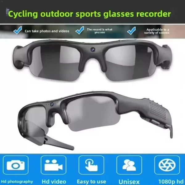 S5bf9d0511300428397713efea142ef73R.webp 1080P HD Camera Sunglasses Polarized Photochromic Lens First-Person View WiFi Video Recorder Cycling Outdoor Sports Glasses