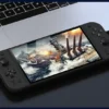 G90 7 inch 64GB 4000mAh high definition arcade handheld game console for PSP/PS1 nostalgic retro TV game controller
