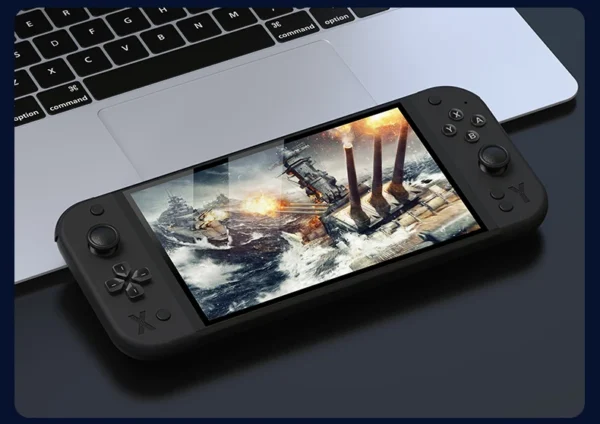 G90 7 inch 64GB 4000mAh high definition arcade handheld game console for PSP/PS1 nostalgic retro TV game controller
