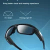 4K HD camera glasses video smart glasses, outdoor mini camera, human body camera, cycling recorder camera, suitable for cycling