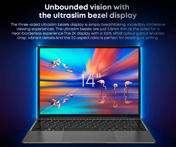 S5cd68d9faeb54b0489ad553985a9008cr.webp CHUWI CoreBook X AMD R5-7430U Business Laptop 6 Cores 14.1 inch 2K IPS Screen 16GB DDR4 RAM 512GB SSD UP to 4.3 Ghz Notebook