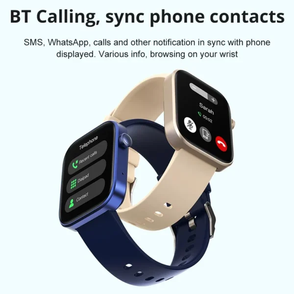 S5d1397a8200f4ce990228c9ea0be4a6dd.webp COLMI P71 Voice Calling Smartwatch Men Health Monitoring IP68 Waterproof Smart Notifications Voice Assistant Smart Watch Women