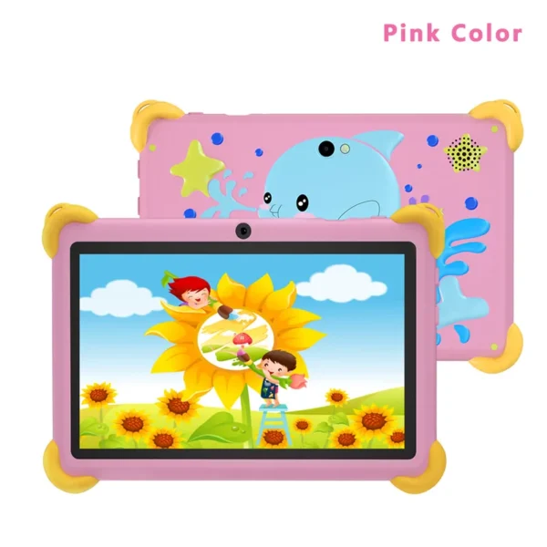 S5d254509a0ab4de7953f300bea765103n.webp 7 Inch 5G Kids' Tablet with Cartoon Pattern Android Learning Education PC with Kids-Proof Case 4000mAh Tablet