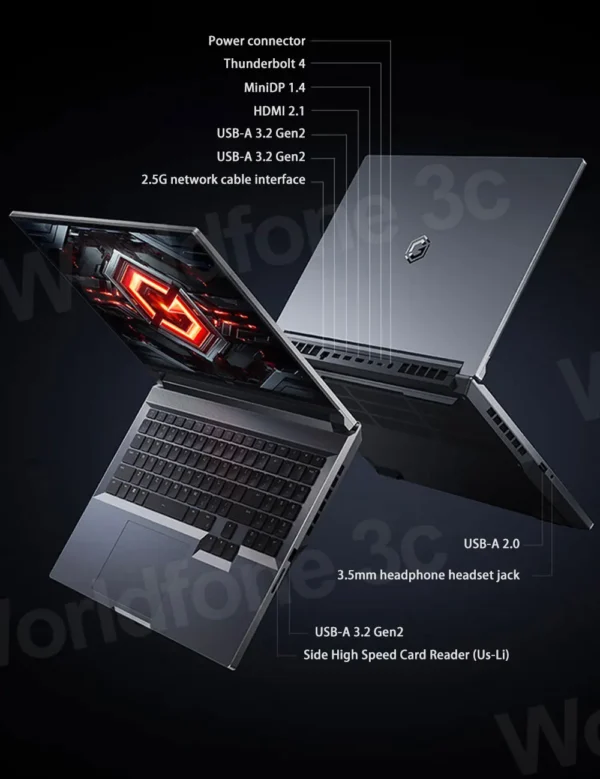 S5d461d24b61749c99311313eada905f63.webp Xiaomi Redmi G Pro Gaming laptop 2024 Core i9-14900HX NVIDIA GeForce RTX 4060 RAM 16GB/32GB DDR5 1TB SSD 16-inch 240Hz Screen PC