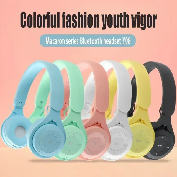 S5ed0551548114dbe99861eff4e1cb7ffl.webp Macarone Wireless Bluetooth Headphones With Microphone Sound Insulation Gaming Earphone Hifi Bass Earbuds Blutooth5.3 Hedset
