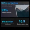 Erilles 15.6" Intel Core i3 6100U Laptop Computer Windows 11 16GB RAM 512GB 1TB SSD Portable Notebook PC Office Study Laptops