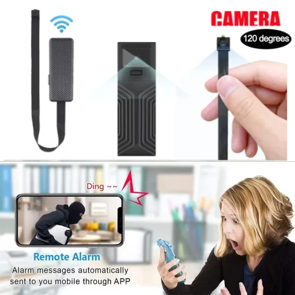Mini Camera DIY Portable Surveillance Cameras With WiFi Motion Detection Remote View Real-time security Video Recorder Camcorder