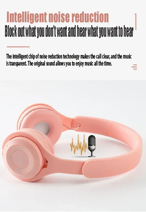 S5fb760c2c89b43b88f7c9187fd16fcb9n.webp Macarone Wireless Bluetooth Headphones With Microphone Sound Insulation Gaming Earphone Hifi Bass Earbuds Blutooth5.3 Hedset