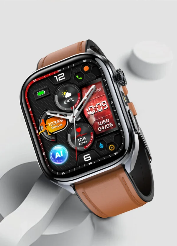 S605d672cf2214659b7f106cb7be80bcec-1.webp 2025 New AI Diagosis ECG Health Smart Watch Men Blood Pressure Lipid Uric Acid AI-GPT Intelligent Q&A Health Smartwatch For Men