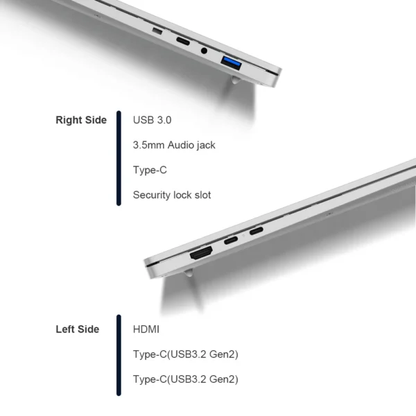 Ninkear S14 Ultra-portable Laptop With 1KG Weight AMD Ryzen 5 7530U 14 Inch 2.2K Windows 11 16GB LPDDR5 1TB SSD Computer Type-C