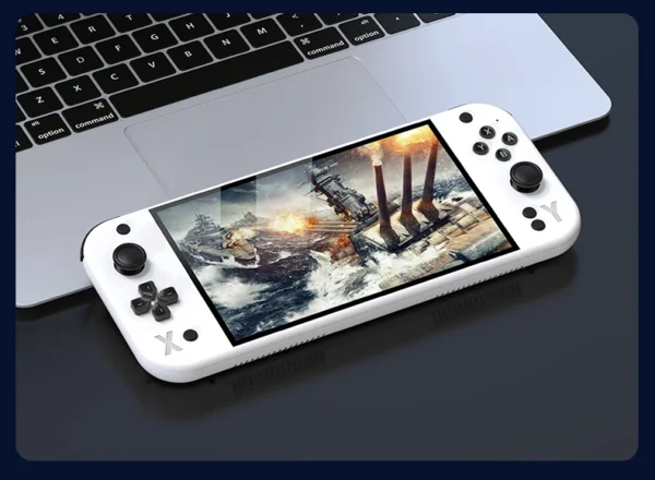 G90 7 inch 64GB 4000mAh high definition arcade handheld game console for PSP/PS1 nostalgic retro TV game controller