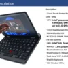 7 inch Mini Laptop Intel Procesador N95 8G 16G RAM 256GB SSD With Touch Screen Pocket Netbook Windows 11 Notebook Pc Portable