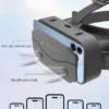 S62274ce0d13144a5affef007e0fe33a47-1.webp VR Glasses 3D Viar Phone Virtual Reality Headset Helmet Devices Smart Lenses Goggles For Smartphones Cell Hedset Mobile Game Set