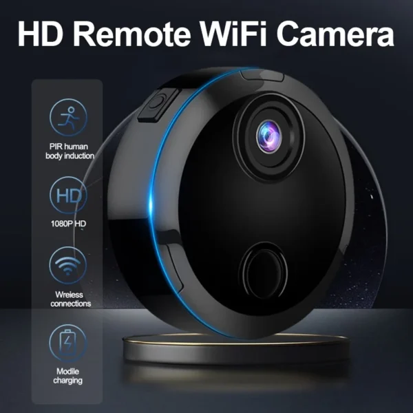 S6321f14ada3c478bae686da5fb594c39h.webp Mini IP Camera Wireless HD 1080P Camera Night Vision Smart Home Security Surveillance Webcam Wifi Remote With Motion Detection
