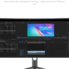 S636e44eaf87a40b8aec41973c9897d3dV.webp 49 Curved Ultra Wide Gaming Display 3800R 165Hz 5120x1440 HDR USB C Charging Adjustable Stand Monitor DeskTop