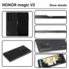 S646d3a7eee194be4bb492aa7ac899ec40.webp Honor Magic V2 5G Foldable Smartphone Global Version LTPO OLED Display 120Hz Snapdragon 8 Gen2 50MP Triple Camera Android Mobile