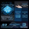 2026 Mini Gaming PC Desktop Windows 11 Pro Intel Core i9 8950HK Mini PC 16GB DDR4  1TB SSD PC Gamer Computer Dual WIFI 6 BT5.2 4K HD