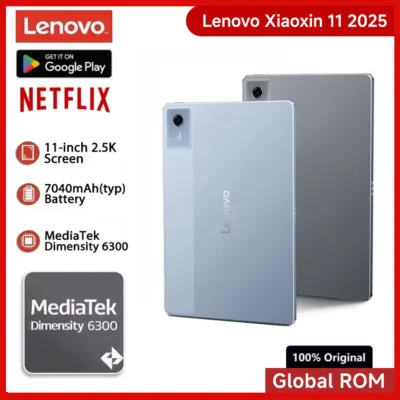 S65609e292d2e4afeb7c7c48bace86489y.webp Lenovo Xiaoxin Pad 2025 11'' MediaTek Dimensity 6300 Learning Tablet ROM 2.5K Display Dolby Atmos 7040mAh Android Wifi Tablet PC