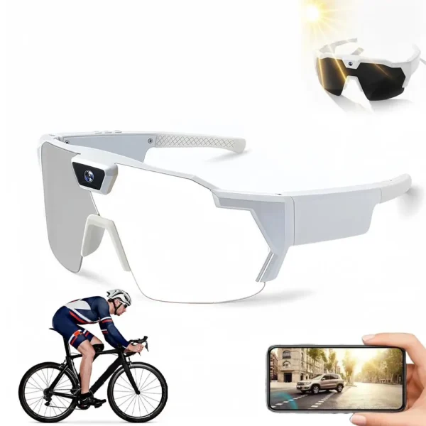 S668b72b0f049454397354804b331b8baz-2.webp NEW HD Video Glasses Action Camera Sunglasses Smart Glasses Sports Glasses Outdoor Bicycle Motorcycle Driver Recorder Walk Cam
