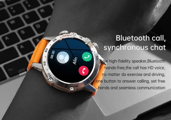 S6691cc998f124547a8149189345936bfk.webp MEVADEN 1.39 inch Bluetooth Call Smart Watch Men Sports Fitness Tracker Watches IP67 Waterproof Smartwatch for Android IOS MD52