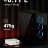 FIREBAT AM02 MINI PC AMD Ryzen 5 7430U Windows 11 Mini PC 16GB DDR4 3200MHz 512GB SSD Wifi 6 BT5.2 HDMI 2.1 Desktop Computer