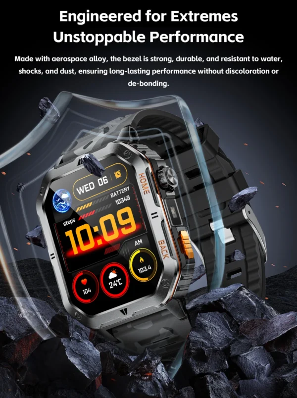 S6746a44cbc314cd8b4c20ee288c94b3eF.webp New Outdoor Military Sports Smart Watch with Led Lighting Men Women for huawei xiao Watches Bluetooth Call GPS track Smart Watch