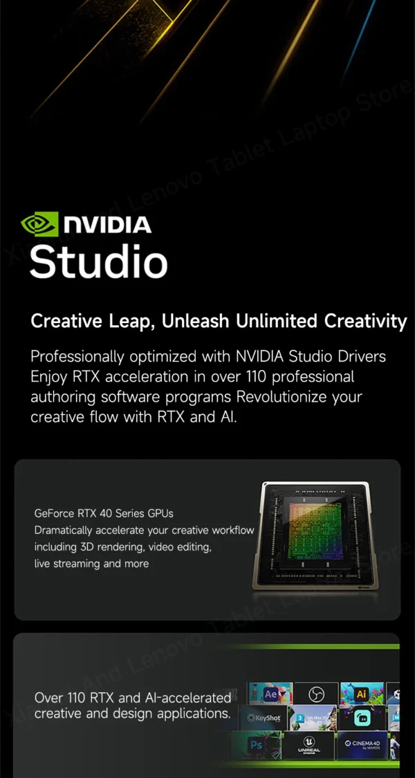 S691479bd62c24d5eaad0dd9778a426c2x.webp Lenovo Laptop YOGA Pro16s AIPC 3.2K 165Hz PURE Touch Screen Intel Core Ultra 9 32G LPDDR5 1TB/2TB SSD RTX4060 AI Notebook PC