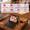 S69b602640ce8459a9392447147dc076aC.webp Android15 Tablet 10 Inch 20GB RAM 64GB ROM Expandable 1TB WIFI6 WidevineL1 GMS 5000mAh Stylus Keyboard Mouse Headphones Case Set