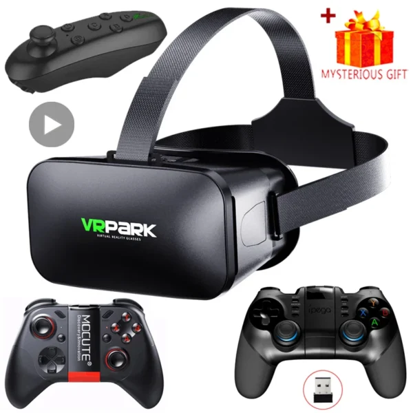 S6a26753d3233455e93d971c789603061F.webp VR Glasses 3D Virtual Reality Headset Helmet For Phone Lenses Goggles Devices Viar Smart Smartphones Cell Game Viewer Mobile Set