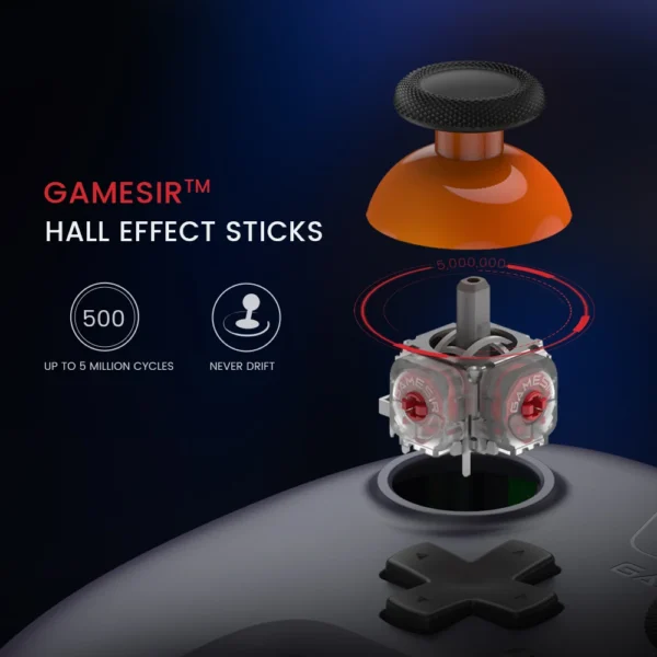 S6bee76d5033446da856a71e93130fea2n.webp GameSir T4 Nova Lite Wireless Gamepad Game Controller for Switch, Android, IOS, PC & Steam Games Hall Effect Stick