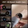 S6e4f33f386c6481bb981b0b56226fc6cW-1.webp 2026 New Accurate Blood Lipid Uric Acid Test Smart Watch Men Women ECG Blood Pressure Body analysis Voice Call Health Smartwatch