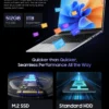 Blackview Acebook 6 Laptop, Laptops Computer for Business Student, Quad-Core N150,16GB DDR4 256GB SSD,15.6” FHD IPS TÜV Screen