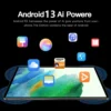 S6f0b79bca5d94762b51c6a78556cbdae3.webp 10.1 Inch Tablet Pc Octa Core Android 13 Dual SIM 3G Network 4GB RAM 64GB ROM Google Bluetooth WiFi Tablets