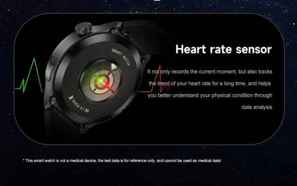 S70b4a260242e4f88a27a97d37b3ad184K.webp 2026 New Sapphire Screen Smart Watch 1.85-inch Ultra HD AMOLED GPS Bluetooth Call NFC Compass IP68 Sports Fitness Smart Bracelet