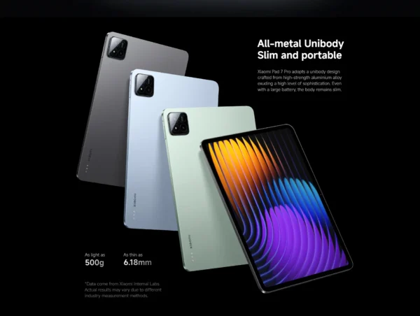 S712901fa63b841b88c98cbfe7da3c0629.webp Global Version Xiaomi Pad 7 Pro 128GB 256GB 512GB Snapdragon 8s Gen 3 11.2" 3.2K 144Hz Screen 8850mAh Mi Tablet Xiaomi Pad 7Pro