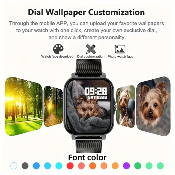 S736c53e3493742028e1f1b9f444ca15e5.webp 2026 Selling New Smart Watch for Men Women Newest Sport SmartWatch Faces Bluetooth Call Sports Fitness Phones Android iPhone
