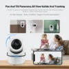 S749d3707e4164759a56e482235059ae1Q.webp Mini Camera Smart Home Auto Tracking 1080P Wifi IP Camera Full Network Wireless CCTV Video Baby Security Camera