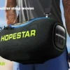 High Quality Hopestar A80 Subwoofer - Portable RGB Speaker with IPX6 Waterproof, Mini Microphone & Rechargeable Battery