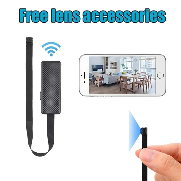 Mini Camera DIY Portable Surveillance Cameras With WiFi Motion Detection Remote View Real-time security Video Recorder Camcorder