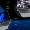 Ninkear A16Pro Laptop 16 inch 2.5K 120Hz AMD R7 7840HS WiFi 6 32GB DDR5 RAM 2TB SSD Laptop Windows 11 Notebook Office Computer