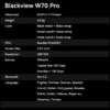 Blackview W70 Pro Outdoor Sport Smart Watch, IP68 Waterproof Smartwatch 2.01-inch TFT Screen, 900mAh Battery, Bluetooth Talking