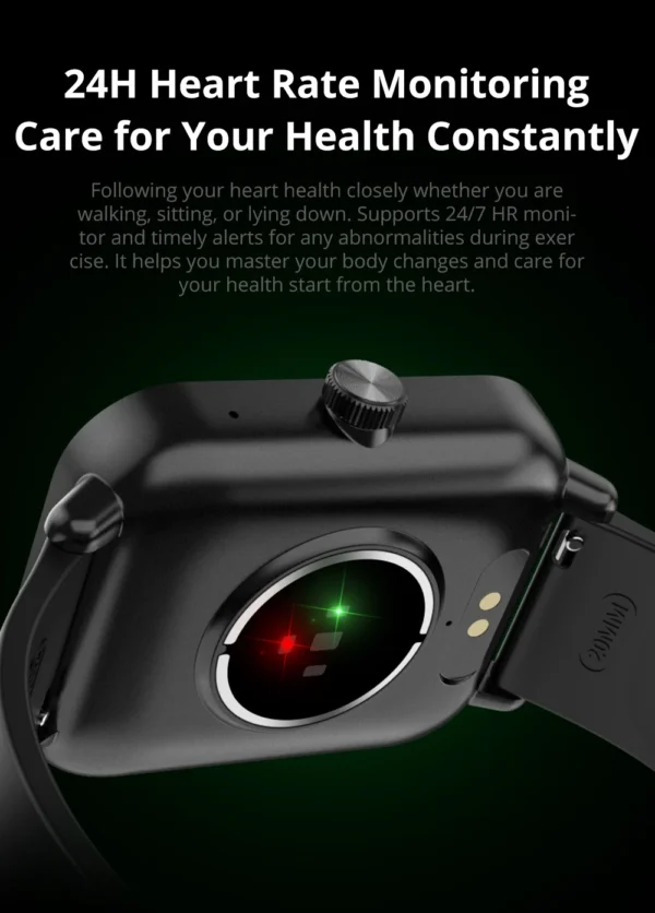S795258ba434446dda7ae5e319ccda6c6j.webp COLMI P81 Voice Calling Smart Watch Ultra 1.9 inch Screen 24H Health Monitor 100+ Sports Modes, Bluetooth Smartwatch Men Women