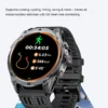 S7c5f586a3f0c48aea244543e2de81319r.webp 2026 New Military Smart Watch 1000Mah Battery GPS trace Compass 10ATM Waterproof Tactics Sport Flashlight call Smart Watch Men