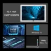 S7fa0eda489fb4ced9d4102e38c22c37cB.webp MLLSE 2 In 1 Tablet PC Windows 10 8GB DDR4+128GB SSD Intel N5030 10.1inch IPS Screen WIFI Mobile Office Tablet PC with Keyboard