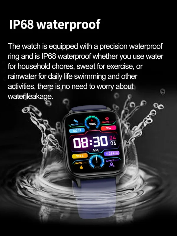 S805d79ab669d4d03ab8b962355a665c2Q.webp 2025 New For XIAOM1 ECG+PPG Blood Fat Uric Acid Health Smartwatch Men Women Heart Rate Blood Pressure Bluetooth Call Smart Watch