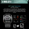 Blackview W70 Pro Outdoor Sport Smart Watch, IP68 Waterproof Smartwatch 2.01-inch TFT Screen, 900mAh Battery, Bluetooth Talking