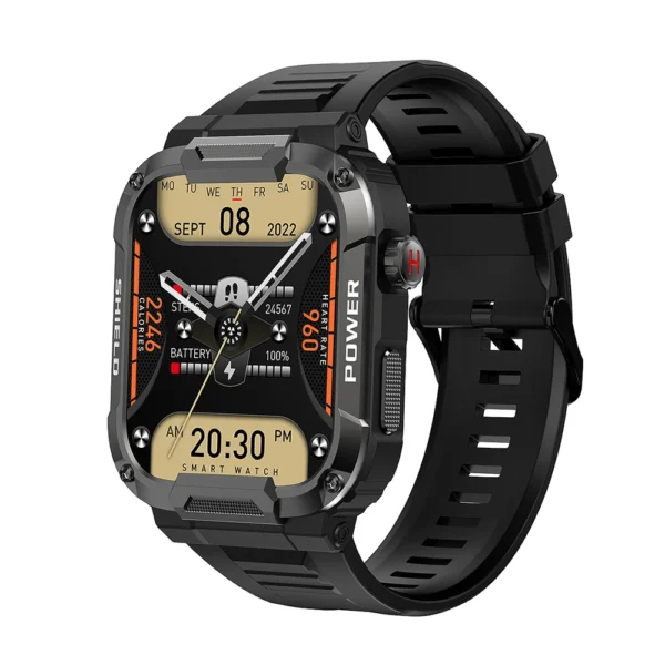S8095082da73d4193849c2a94032bf2d7d.webp MEVADEN 1.85 inch Outdoor Military Smart Watch Men Bluetooth Call Smartwatch Waterproof Sports Fitness Watches for Android IOS