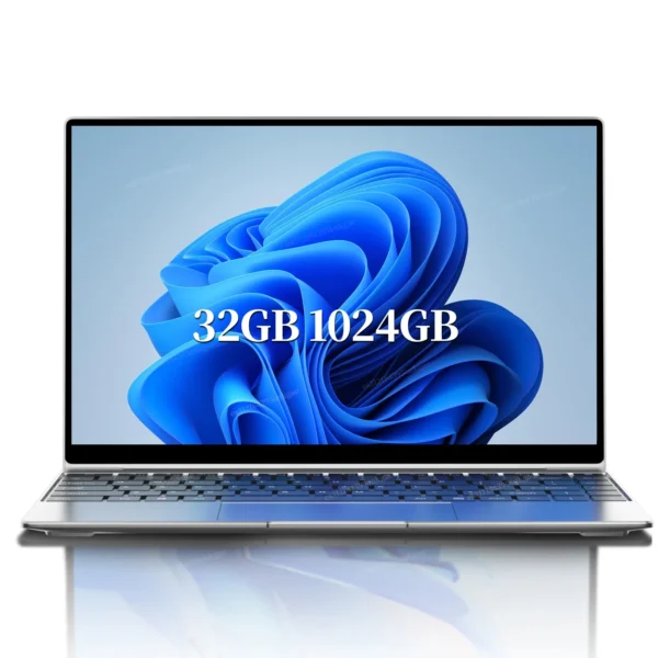 LENO NEW 14.1" Laptop Intel Core i9-9900 32GB 2TB Windows 11 Gaming Computer PC Gamer office Ultra Slim Notebook 1920*1080 HD